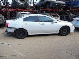 2012 MITSUBISHI GALANT ES WHITE 2.4 AT 203979